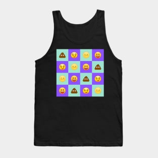 Emotional, Funny, Angry, emojis Tank Top